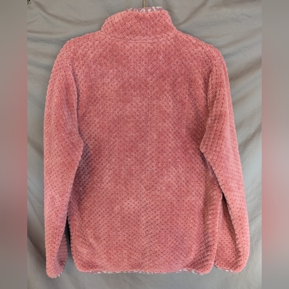 Simply Southern size large rose colored pullover fuzzy & warm - Picture 2 of 13